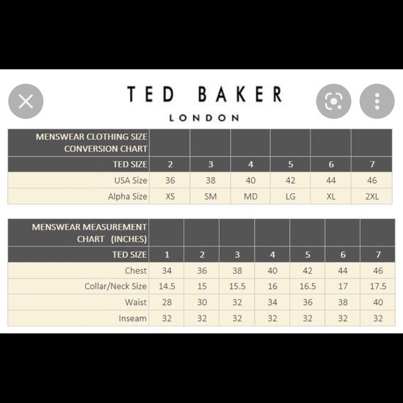 TED BAKER LONDON men’s purple dress shirt size XL flip cuff contrast 100% cotton - Picture 7 of 9